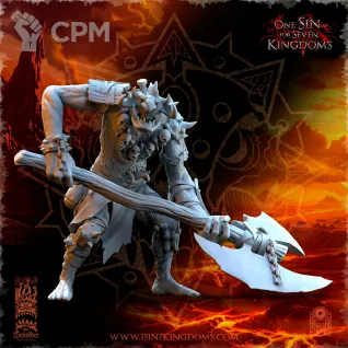 Описание картинки Trolls with Two Handed Weapons от Naggaroth Night по цене 500руб | Свободный Рынок Миниатюр - СРМ