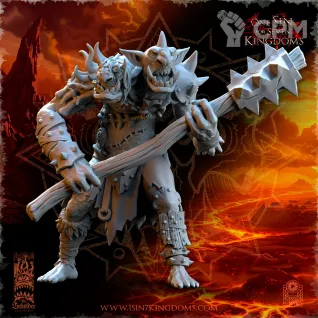 Описание картинки Trolls with Two Handed Weapons от Naggaroth Night по цене 500руб | Свободный Рынок Миниатюр - СРМ
