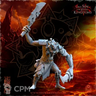 Описание картинки Trolls with Two Weapons от Naggaroth Night по цене 500руб | Свободный Рынок Миниатюр - СРМ