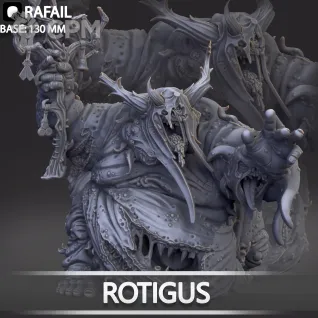 Описание картинки Rotigus от Naggaroth Night по цене 3 500руб | Свободный Рынок Миниатюр - СРМ