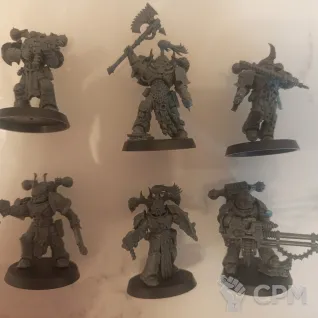 Описание картинки Chaos Space Marines от Gy80 по цене 2 200руб | Свободный Рынок Миниатюр - СРМ