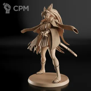 Описание картинки Baiken Фигурка (Guilty Gear) от GAS3TXD  по цене 3 900руб | Свободный Рынок Миниатюр - СРМ