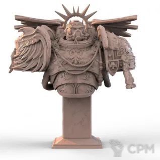 Описание картинки Roboute Guilliman Bust от Kapers Point по цене 1 251руб | Свободный Рынок Миниатюр - СРМ
