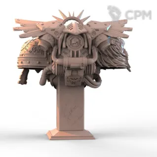 Описание картинки Roboute Guilliman Bust от Kapers Point по цене 1 251руб | Свободный Рынок Миниатюр - СРМ