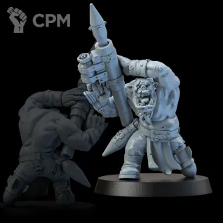 Описание картинки Набор миниатюр Орки "Tankboyz", Kill Team Wrecka Krew от Brother Ork по цене 1 045руб | Свободный Рынок Миниатюр - СРМ