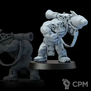Описание картинки Набор миниатюр Орки "Tankboyz", Kill Team Wrecka Krew от Brother Ork по цене 1 045руб | Свободный Рынок Миниатюр - СРМ