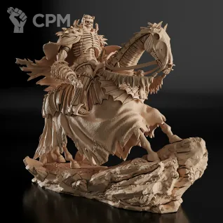 Описание картинки Skull Knight Фигурка (Berserk) от GAS3TXD  по цене 6 800руб | Свободный Рынок Миниатюр - СРМ
