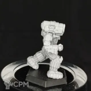 Описание картинки Ханчбэк HBK-4G (50 тонн) от Dwarf Pirate Foundry по цене 450руб | Свободный Рынок Миниатюр - СРМ