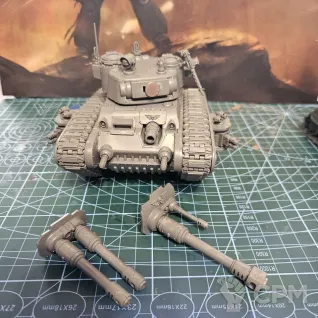 Описание картинки Rogal Dorn Battle Tank от Badrus по цене 6 000руб | Свободный Рынок Миниатюр - СРМ