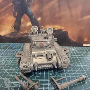 Описание картинки Rogal Dorn Battle Tank от Badrus по цене 6 000руб | Свободный Рынок Миниатюр - СРМ