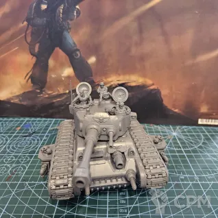 Описание картинки Rogal Dorn Battle Tank от Badrus по цене 6 000руб | Свободный Рынок Миниатюр - СРМ