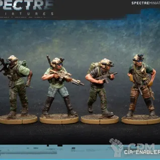 Описание картинки CIA special activities enablers от Wardog Workshop по цене 900руб | Свободный Рынок Миниатюр - СРМ