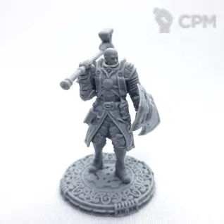 Описание картинки Клерик от Fantasy Minis по цене 550руб | Свободный Рынок Миниатюр - СРМ