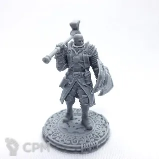 Описание картинки Warpriest 28mm от Fantasy Minis по цене 550руб | Свободный Рынок Миниатюр - СРМ