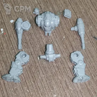Описание картинки Mackie MSK-6S (100 тонн) от Dwarf Pirate Foundry по цене 450руб | Свободный Рынок Миниатюр - СРМ