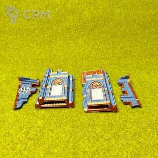 Описание картинки Террейн Battle Nun set Руины средние 2 (башня) от Миниатюры и фигурки по цене 700руб | Свободный Рынок Миниатюр - СРМ