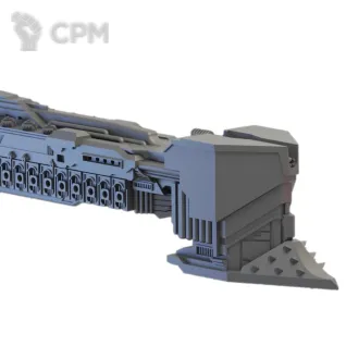 Описание картинки Iron Blood - Gloriana-class Battleship от 3Д печать миниатюр по цене 2 994руб | Свободный Рынок Миниатюр - СРМ