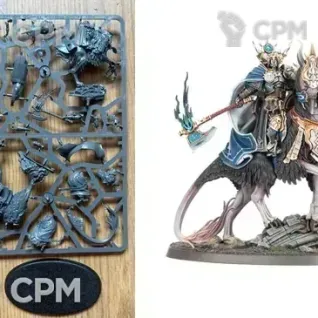 Описание картинки Lord-Vigilant on Gryph-stalker от zurdo по цене 2 500руб | Свободный Рынок Миниатюр - СРМ