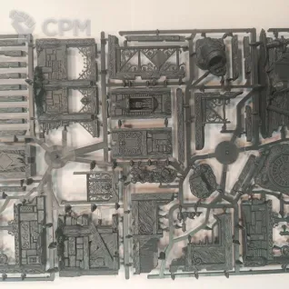 Описание картинки Ruined Manor Terrain and Relic Objectives (1 литник) от WebWay по цене 1 870руб | Свободный Рынок Миниатюр - СРМ