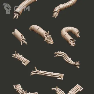 Описание картинки A set of damaged wires. от Логово Каракатицы  по цене 185руб | Свободный Рынок Миниатюр - СРМ