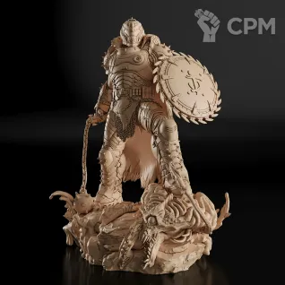 Описание картинки Doom Slayer Фигурка (Doom) от GAS3TXD  по цене 3 900руб | Свободный Рынок Миниатюр - СРМ