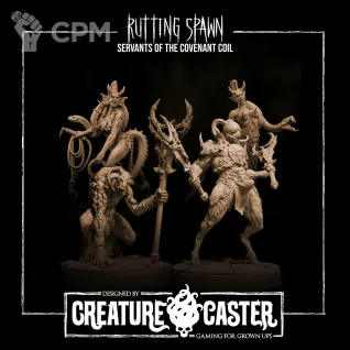 Описание картинки Rutting Spawn of the Covenant Coil от Manufactorum76 по цене 600руб | Свободный Рынок Миниатюр - СРМ