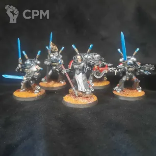 Описание картинки Grey Knights 5шт литье от Superguns по цене 1 000руб | Свободный Рынок Миниатюр - СРМ
