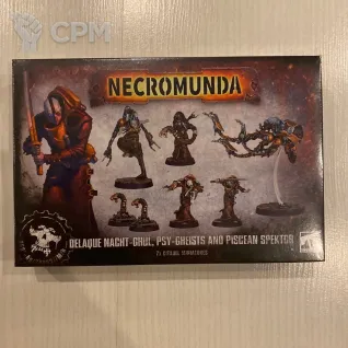 Описание картинки Delaque Nacht-ghul and Psy-gheists от zurdo по цене 5 200руб | Свободный Рынок Миниатюр - СРМ