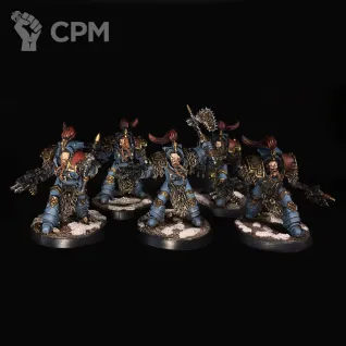 Описание картинки Varagyr Wolf Guard Terminators от KoofWorkshop по цене 1 120руб | Свободный Рынок Миниатюр - СРМ