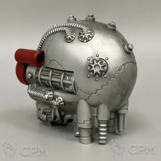 Описание картинки Warhammer 40000: MUNITORUM SERVO SKULL TAPE MEASURE от LordKIN по цене 10 900руб | Свободный Рынок Миниатюр - СРМ