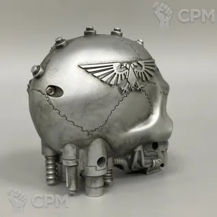 Описание картинки Warhammer 40000: MUNITORUM SERVO SKULL TAPE MEASURE от LordKIN по цене 10 900руб | Свободный Рынок Миниатюр - СРМ