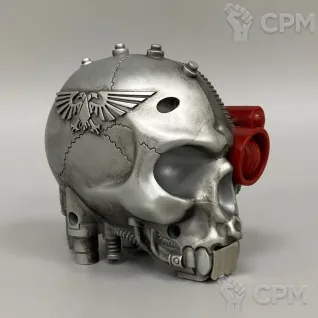 Описание картинки Warhammer 40000: MUNITORUM SERVO SKULL TAPE MEASURE от LordKIN по цене 10 900руб | Свободный Рынок Миниатюр - СРМ