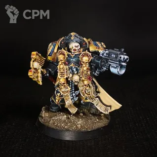 Описание картинки Chaplain in terminator armor от KoofWorkshop по цене 1 050руб | Свободный Рынок Миниатюр - СРМ