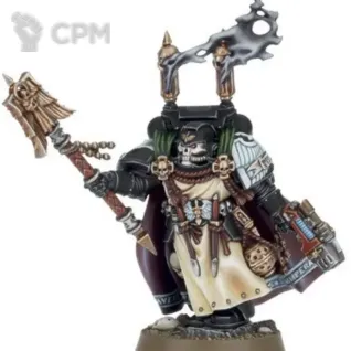 Описание картинки Interrogator Chaplain Seraphicus | 3D Печать от МАНУФАКТОРИУМ по цене 400руб | Свободный Рынок Миниатюр - СРМ