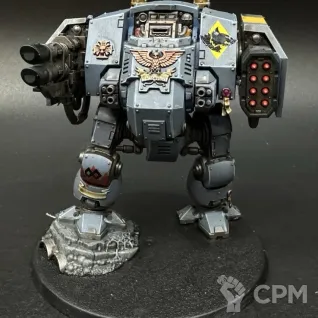 Описание картинки Balistus dreadnought в покрасе на заказ от No1se knight по цене 3 500руб | Свободный Рынок Миниатюр - СРМ