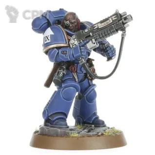 Описание картинки Space Marine Heoes Sergeant Marius от Wonderboy по цене 1 100руб | Свободный Рынок Миниатюр - СРМ