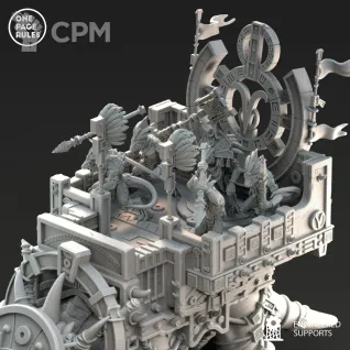 Описание картинки Engine of the Gods от Kapers Point по цене 2 202руб | Свободный Рынок Миниатюр - СРМ