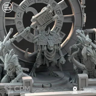 Описание картинки Engine of the Gods от Kapers Point по цене 2 202руб | Свободный Рынок Миниатюр - СРМ