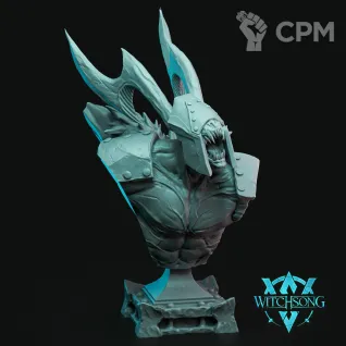 Описание картинки Bust - Lieutenant Bellath от ADEPT M&P по цене 2 000руб | Свободный Рынок Миниатюр - СРМ