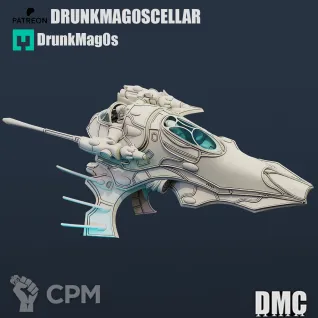 Описание картинки BoneSnake (Eldar Vyper/Starfang proxy) от DrunkMag0sFactorum по цене 1 200руб | Свободный Рынок Миниатюр - СРМ