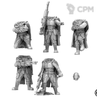 Описание картинки Lucian Blackguard - Snipers от Manufactorum76 по цене 800руб | Свободный Рынок Миниатюр - СРМ
