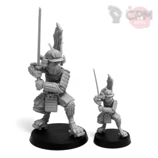 Описание картинки Миниатюра Mimi no Bo, warrior of Usagi Clan. 54mm от Артель W по цене 1 350руб | Свободный Рынок Миниатюр - СРМ