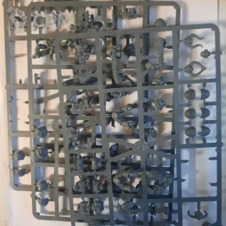 Описание картинки Chaos Space Marines Squad old 5шт. оригинал от Superguns по цене 2 500руб | Свободный Рынок Миниатюр - СРМ