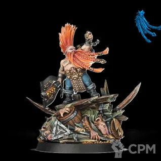 Описание картинки Gotrek Gurnisson. от Shizoface по цене 250руб | Свободный Рынок Миниатюр - СРМ