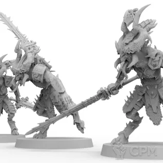 Описание картинки Bloodmaster Herald of Khorne от 3Д печать миниатюр по цене 317руб | Свободный Рынок Миниатюр - СРМ