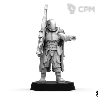 Описание картинки Lucian Blackguard - Snipers от Manufactorum76 по цене 800руб | Свободный Рынок Миниатюр - СРМ