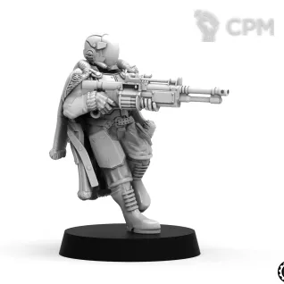 Описание картинки Lucian Blackguard - Snipers от Manufactorum76 по цене 800руб | Свободный Рынок Миниатюр - СРМ
