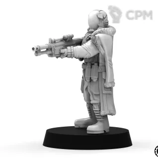 Описание картинки Lucian Blackguard - Snipers от Manufactorum76 по цене 800руб | Свободный Рынок Миниатюр - СРМ