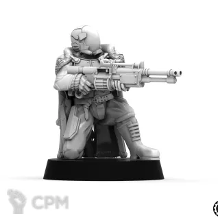 Описание картинки Lucian Blackguard - Snipers от Manufactorum76 по цене 800руб | Свободный Рынок Миниатюр - СРМ