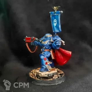 Описание картинки Space marine Captain Centros 3D от Superguns по цене 1 000руб | Свободный Рынок Миниатюр - СРМ